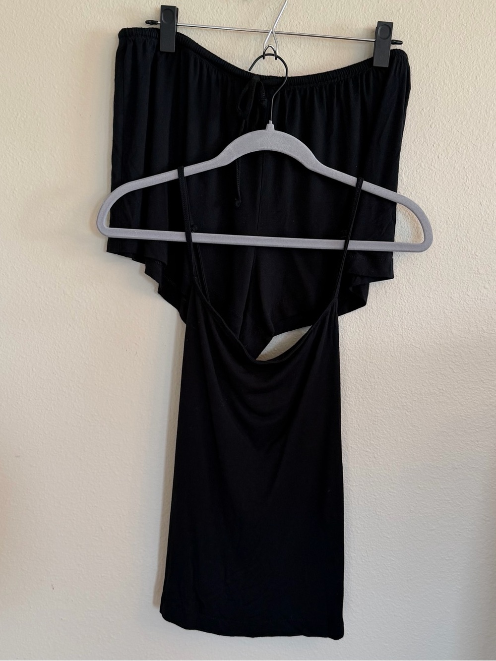 Auden Black Sleep Tank & Shorts Pajama Set Size Large